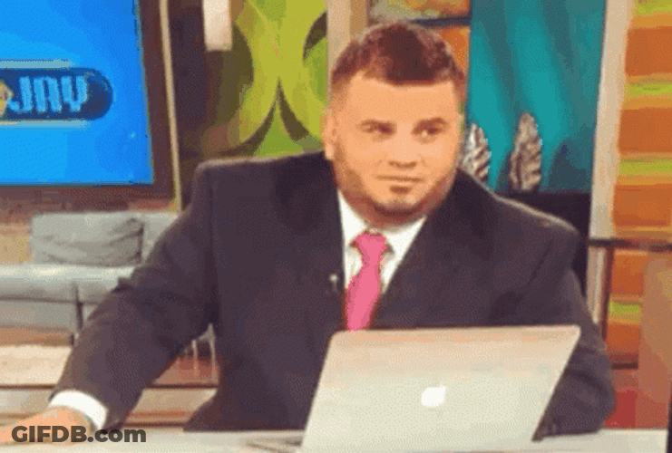 I'm Out And Tv Host Walk Out GIF