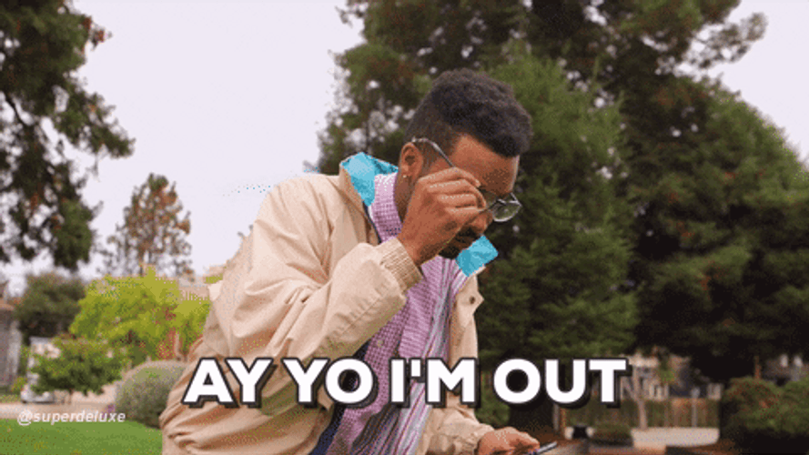 I'm Out Caleon Fox GIF