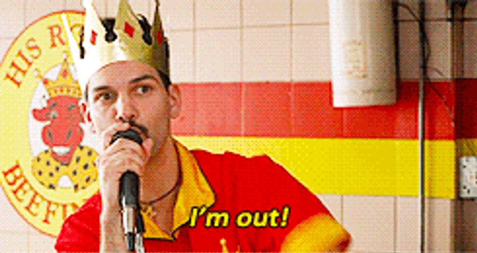 I'm Out Half Baked GIF
