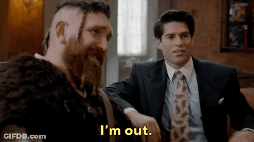 I'm Out See Ya GIF