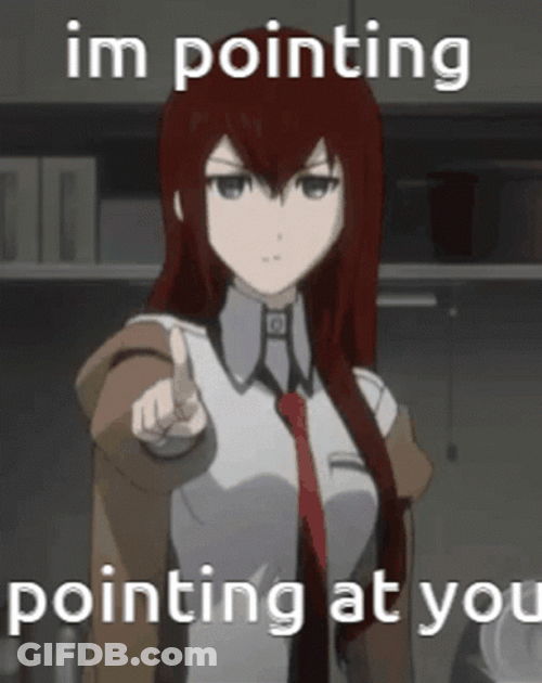 I'm Pointing At You GIF