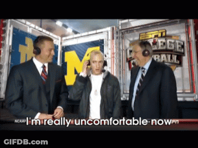 I'm Really Uncomfortable Espn Now GIF