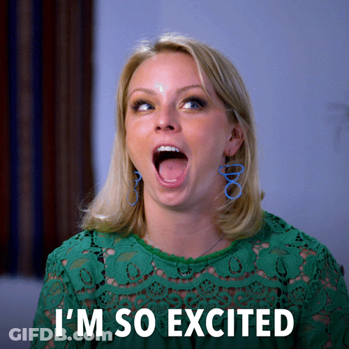 I'm So Excited Married GIF