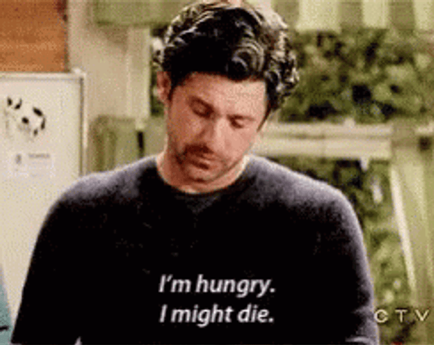 I'm So Hungry I Might Die GIF