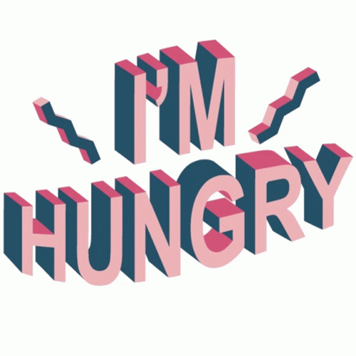 I'm So Hungry Tummy's Aching GIF