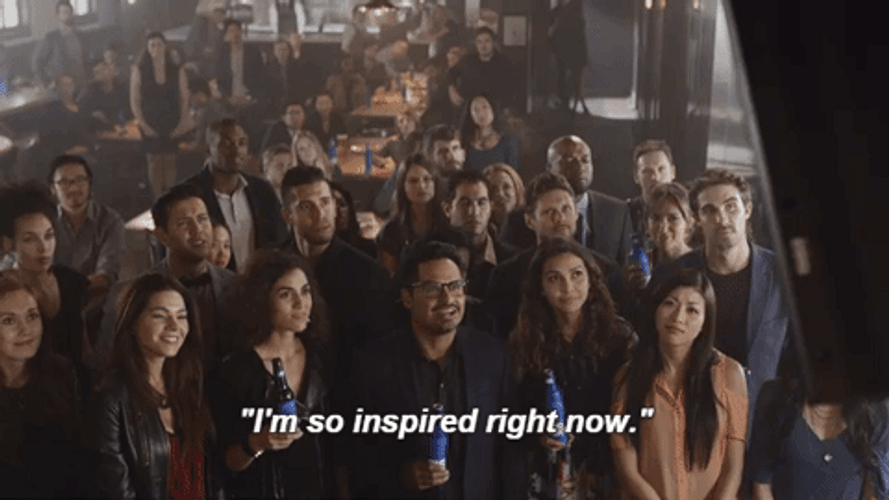 I'm So Inspired Right Now GIF