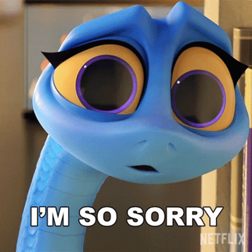 I'm So Sorry Maddie GIF
