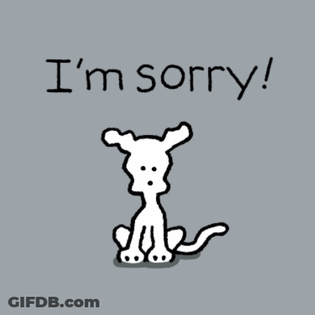 I'm Sorry Chippy The Dog GIF