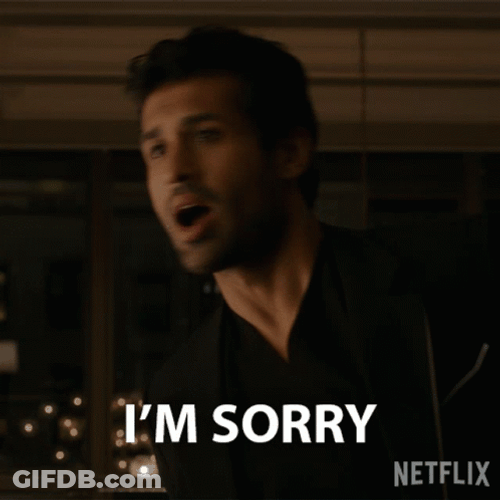 I'm Sorry For The Bad Aim GIF