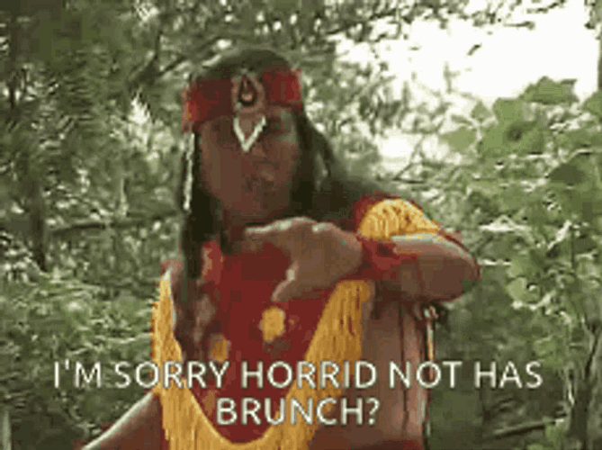 I'm Sorry Horrid Not Has Brunch GIF