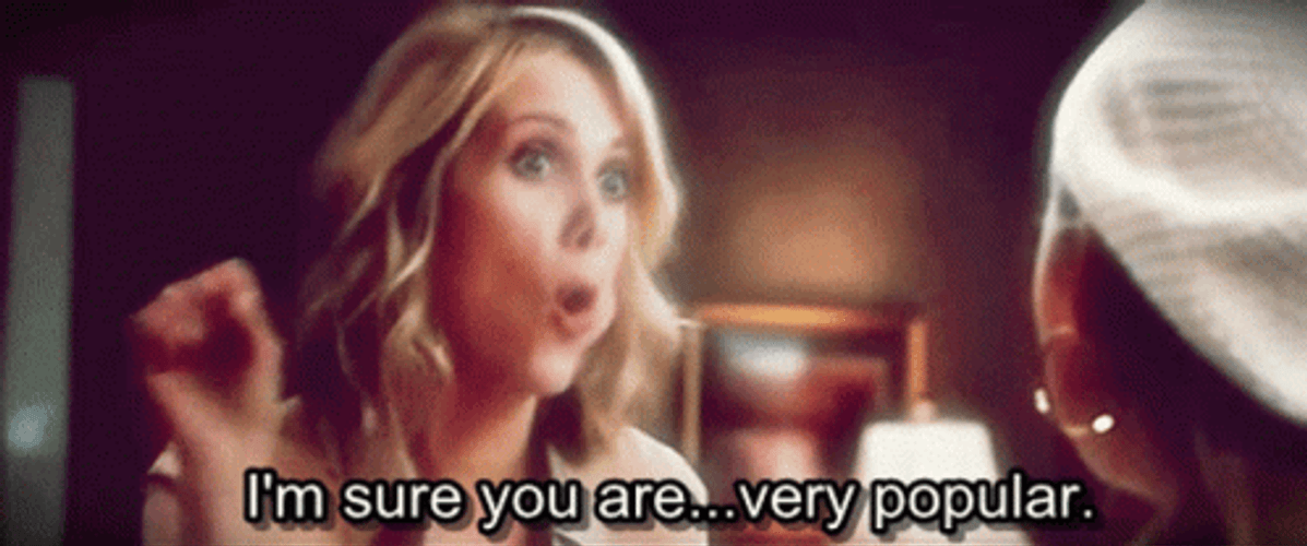 I'm Sure You Are Very Popular Bridesmaids GIF