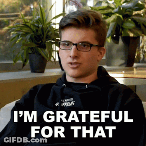 I'm Thankful For That GIF