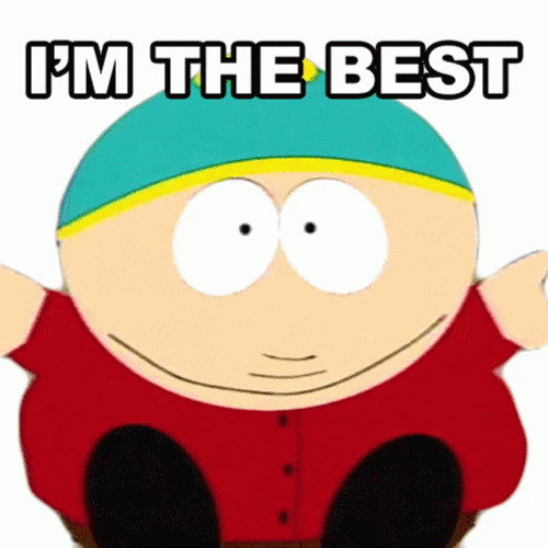 I'm The Best Eric Cartman South Park GIF