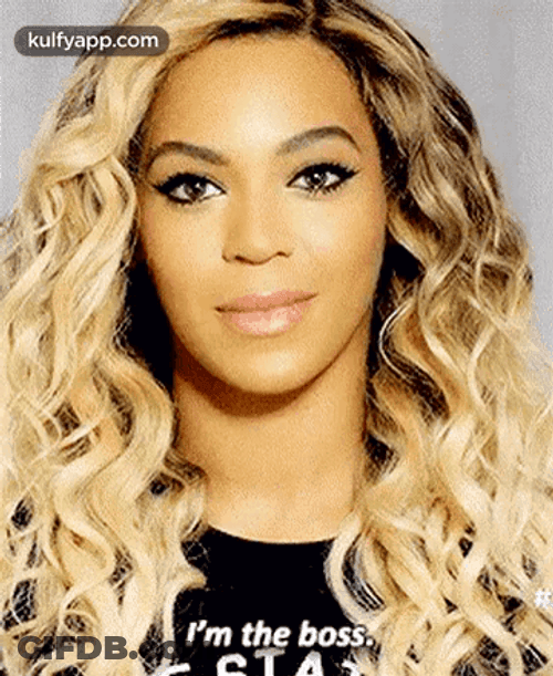 I'm The Boss Beyonce GIF