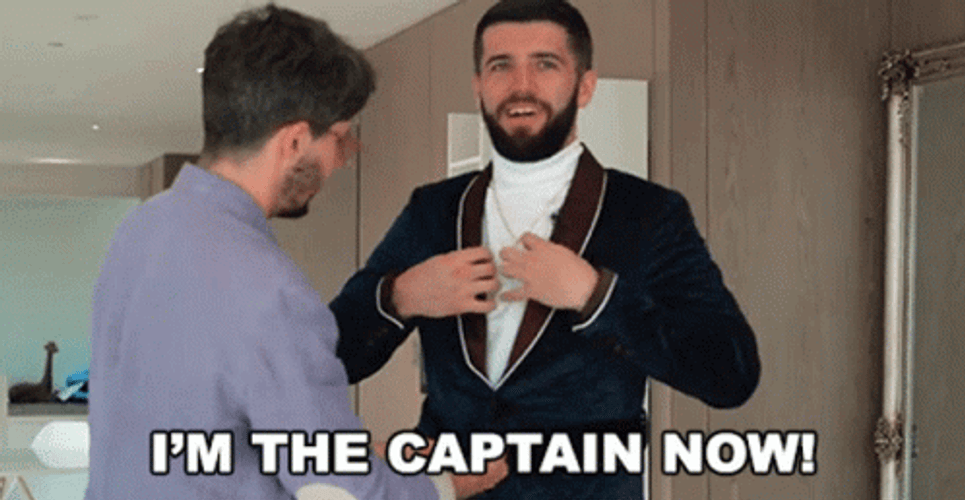 I'm The Captain Now Boat Commander GIF
