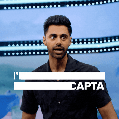 I'm The Captain Now Hasan Minhaj Netflix GIF