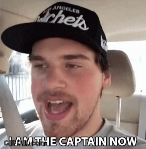 I'm The Captain Now Nick Colletti GIF