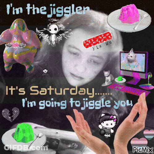 I'm The Jiggly Poster GIF