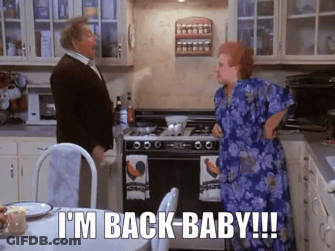 I'm Thinking I'm Back Baby GIF