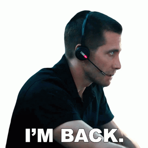 I'm Thinking I'm Back Jake Gyllenhaal GIF