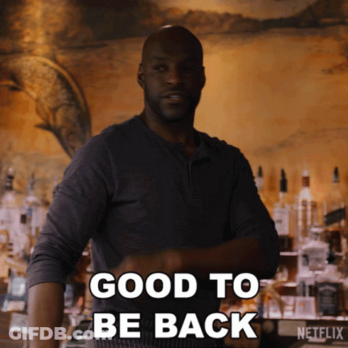 I'm Thinking I'm Back Man GIF