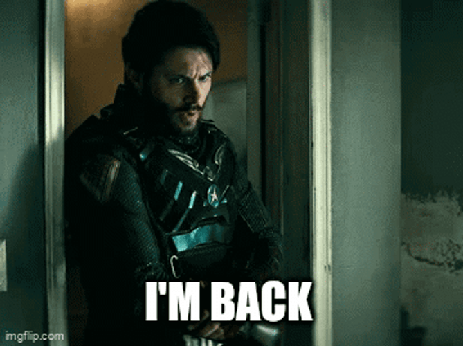 I'm Thinking I'm Back Soldier GIF