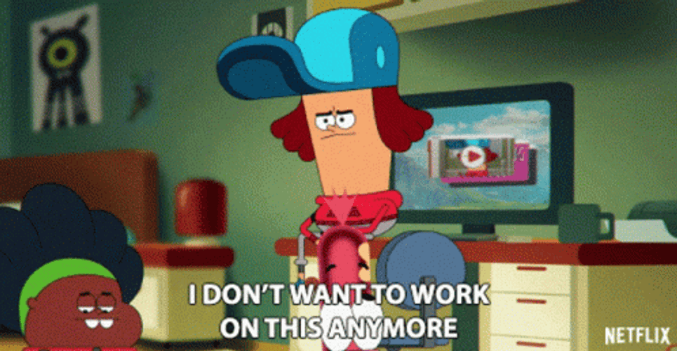 I'm Tired Of This Work Grandpa GIF
