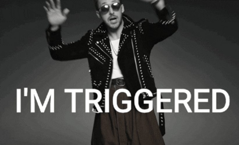 I'm Triggered Ryan Gosling GIF