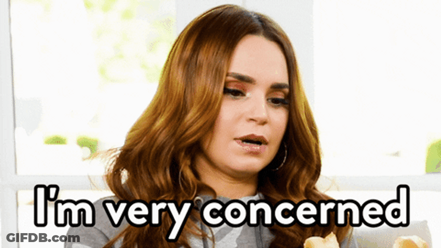 I'm Very Concerned Rosanna Pansino GIF