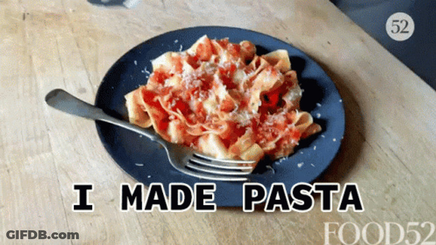 I Made Penne Pasta Dish GIF