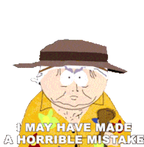 I May Have Made A Horrible Mistake Mephesto Sticker GIF