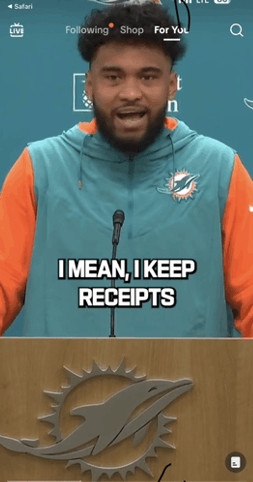 I Mean I Keep Receipts GIF
