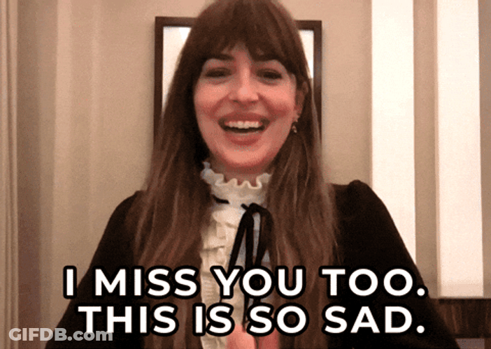 I Miss You Already Dakota Johnson Smiled GIF