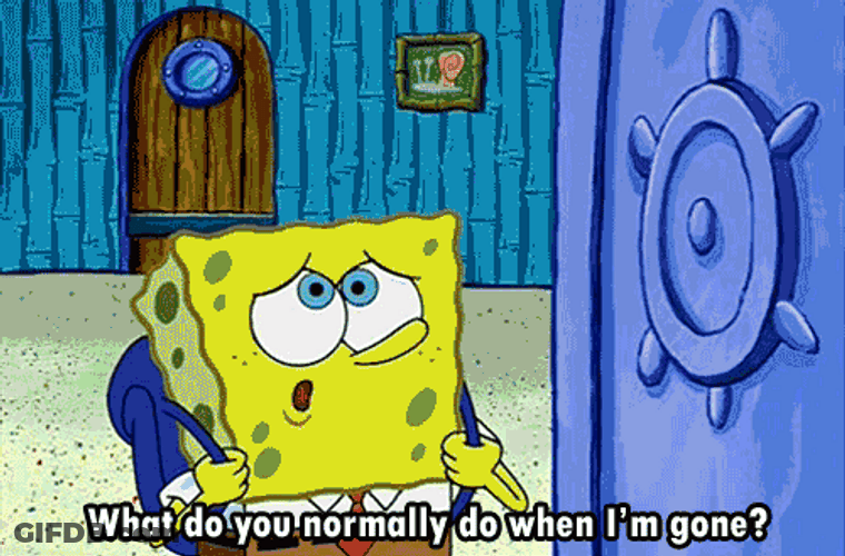 I Miss You Already Spongebob Patrick Cried GIF