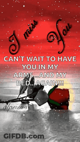 I Miss You Can't Wait To Have You In My Arms GIF