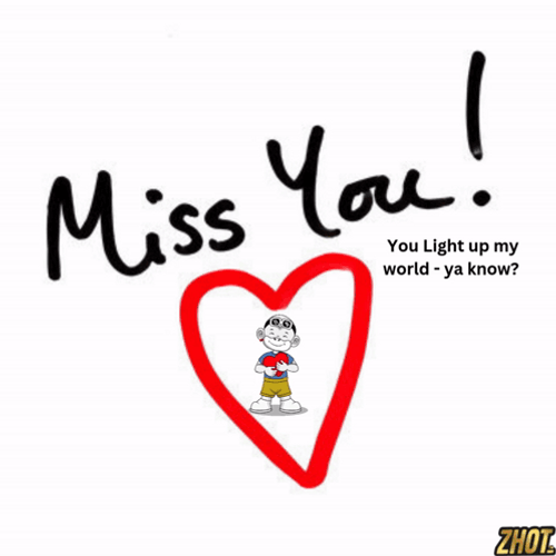 I Miss You Heart GIF