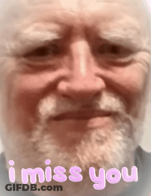I Miss You Meme GIF