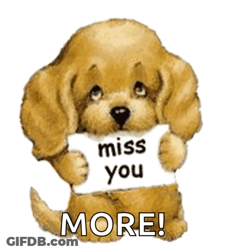 I Miss You My Love I Love You Card GIF