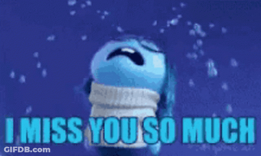 I Miss You Sadness Inside Out GIF