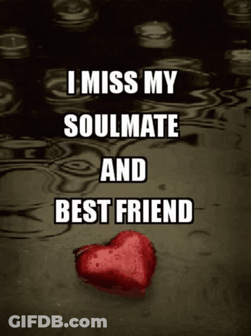I Miss You So Much My Soulmate And Bestfriend GIF