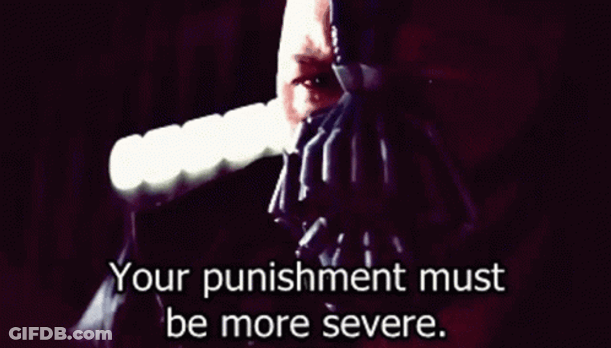 I Must Break You For Punishment GIF