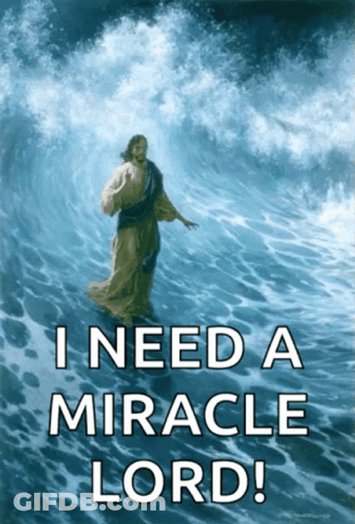I Need A Miracle Lord Jesus Christ GIF