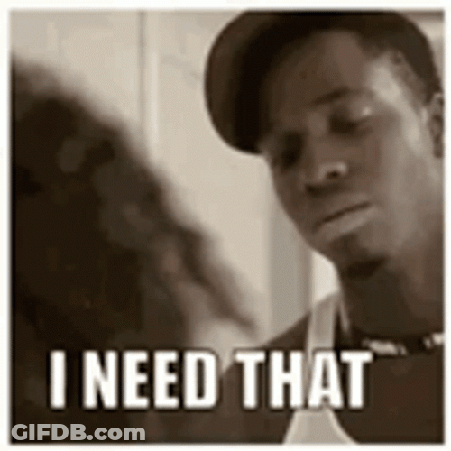 I Need It Black Man GIF