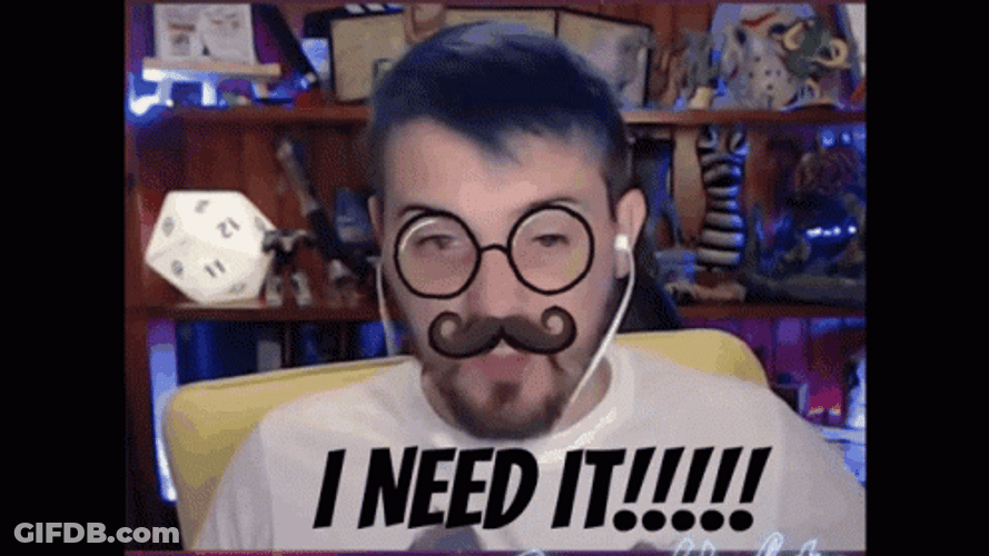 I Need It Funny Face GIF