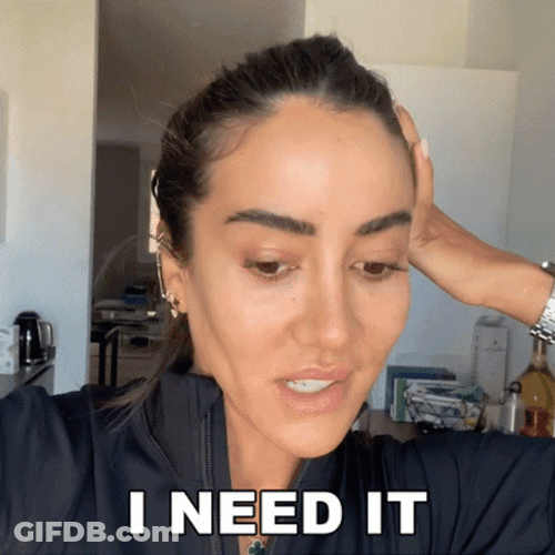 I Need It Lady Eye Wink GIF