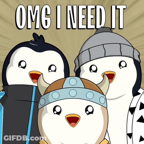 I Need It Penguins Omg GIF