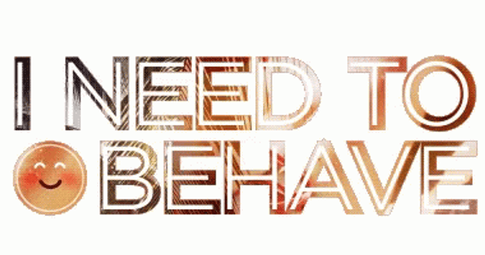 I Need To Behave From Temptation GIF