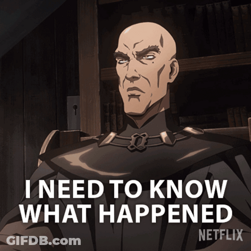 I Need To Know What Happened Castlevania Judge GIF