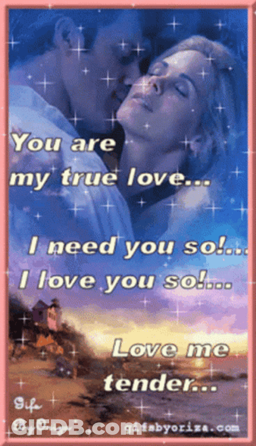 I Need You Message Poster GIF