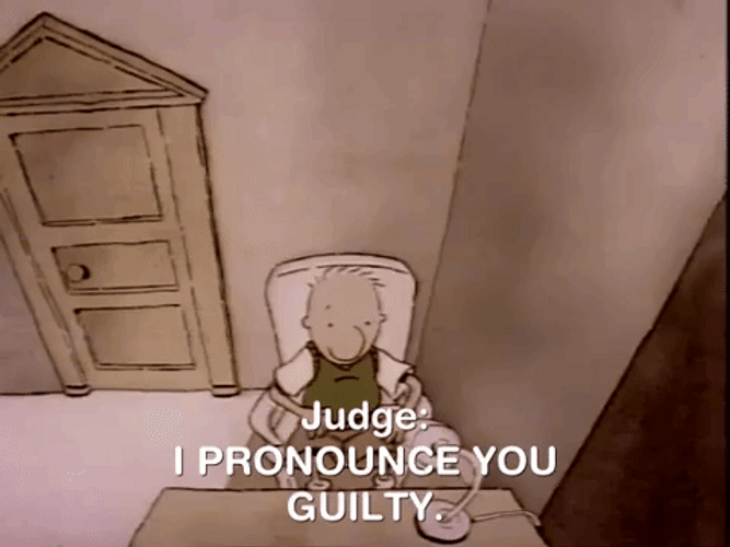 I Pronounce You Guilty GIF